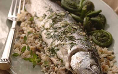 Baked Trout
