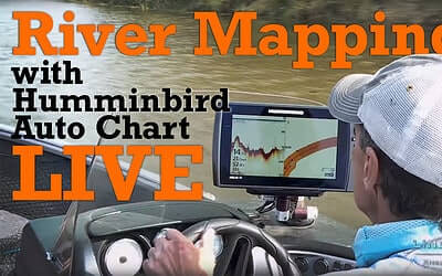 River Mapping With Humminbird Auto Chart LIVE!